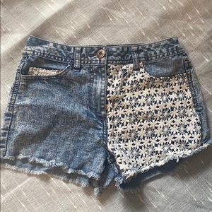 Women’s jean shorts size 0
